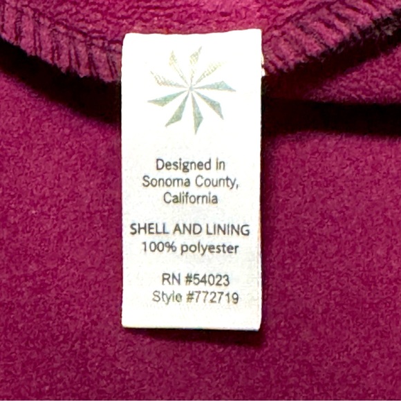 Athleta womens S Swara black fleece zipped pockets hooded athleisure jacket - Picture 4 of 12